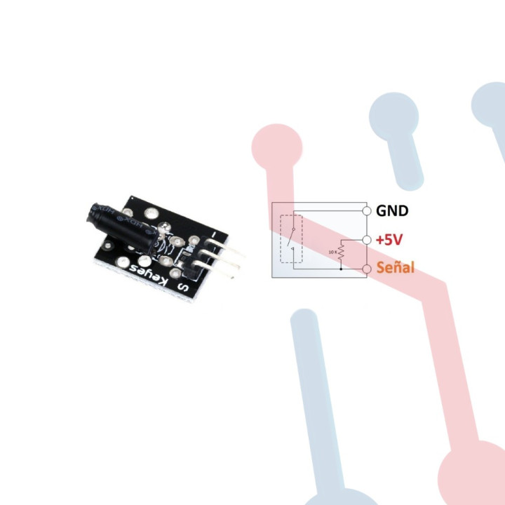 Sensor de Choque, Vibracion y Rebote KY-002