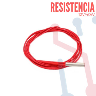 Calefactor Resistencia 12V 40W
