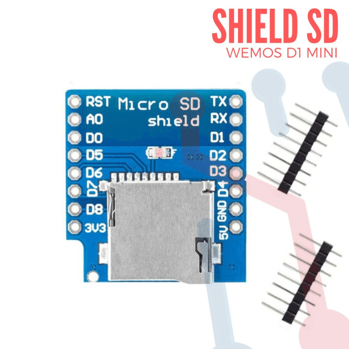 Shield SD WeMos D1 Mini