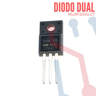 Diodo Dual MURF2040CTR 20A /400V