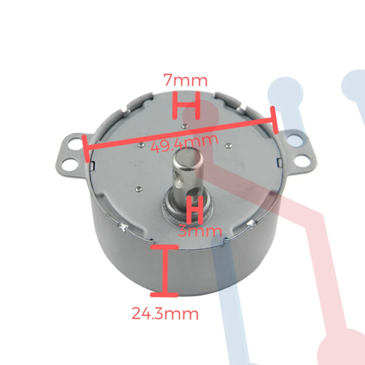 Motor AC 110V 20-24RPM