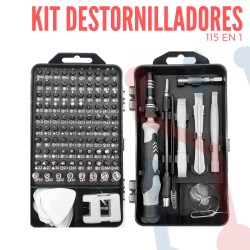 kit de Destornilladores 124 en 1