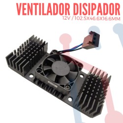 Ventilador Disipador 12V 40x40x10mm