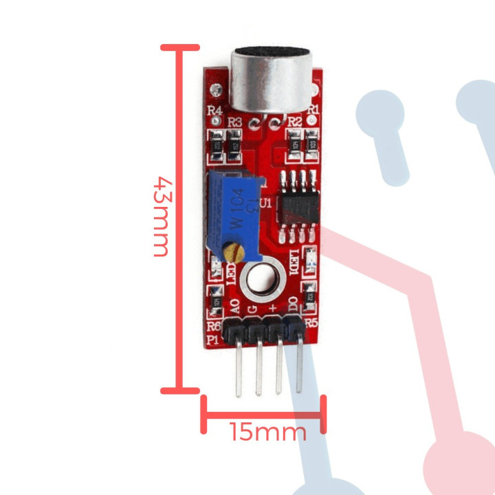Tarjeta Sensor de Sonido
