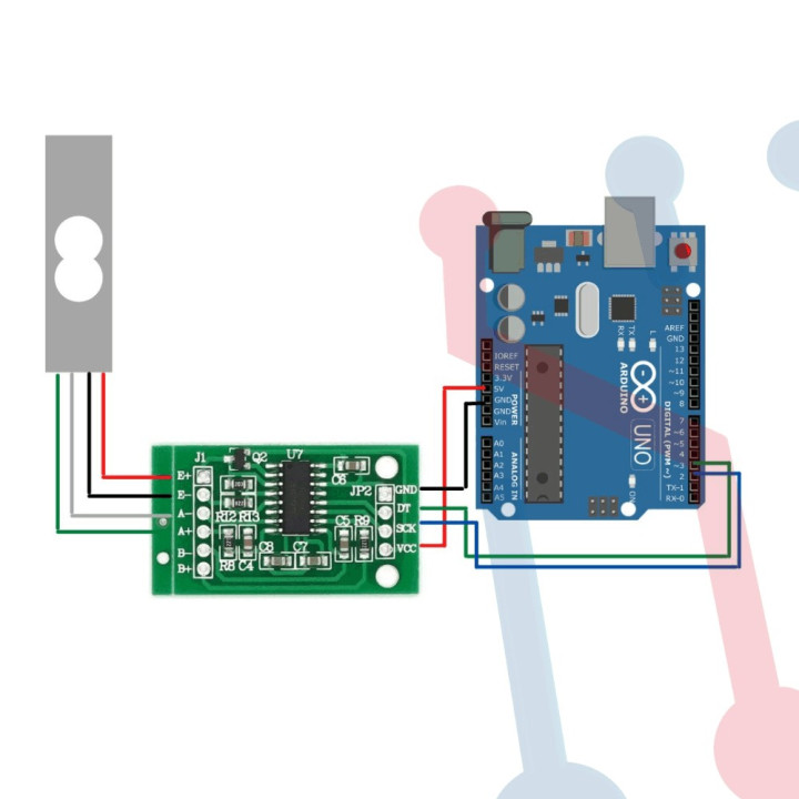 Tarjeta HX711 para celdas de carga