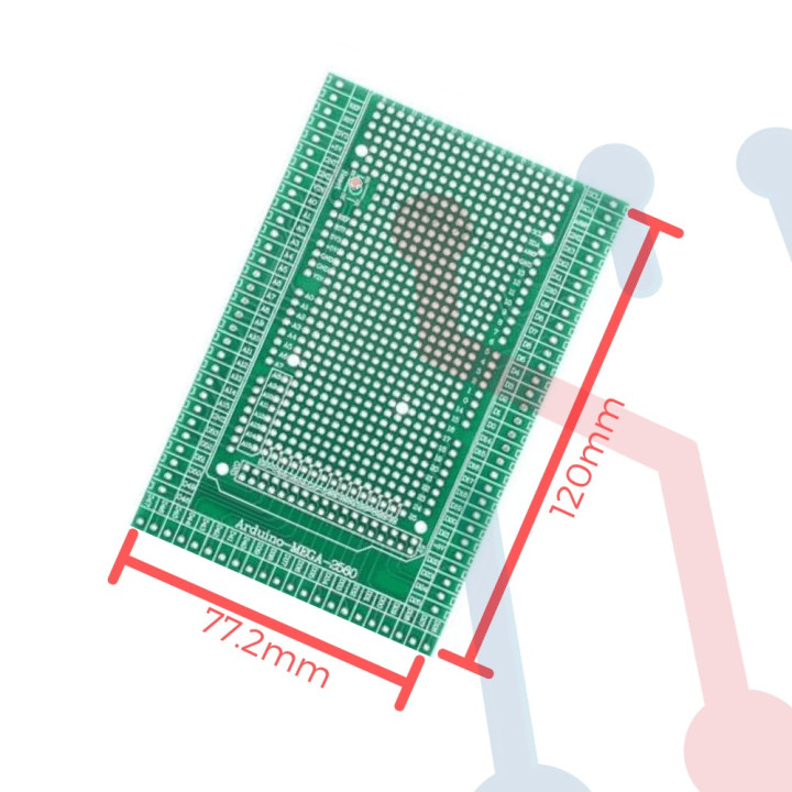 Shield Bornera Arduino Mega 2560