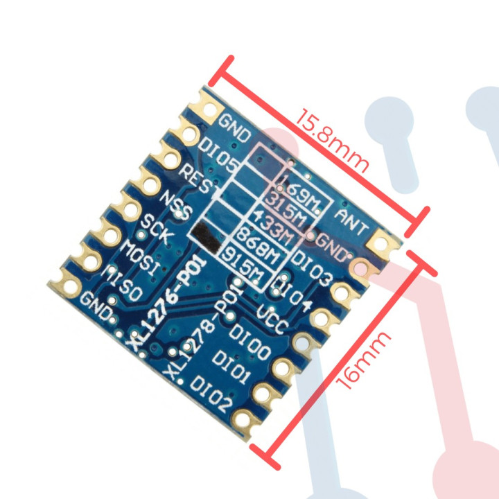Módulo RF96 Lora 915 Mhz