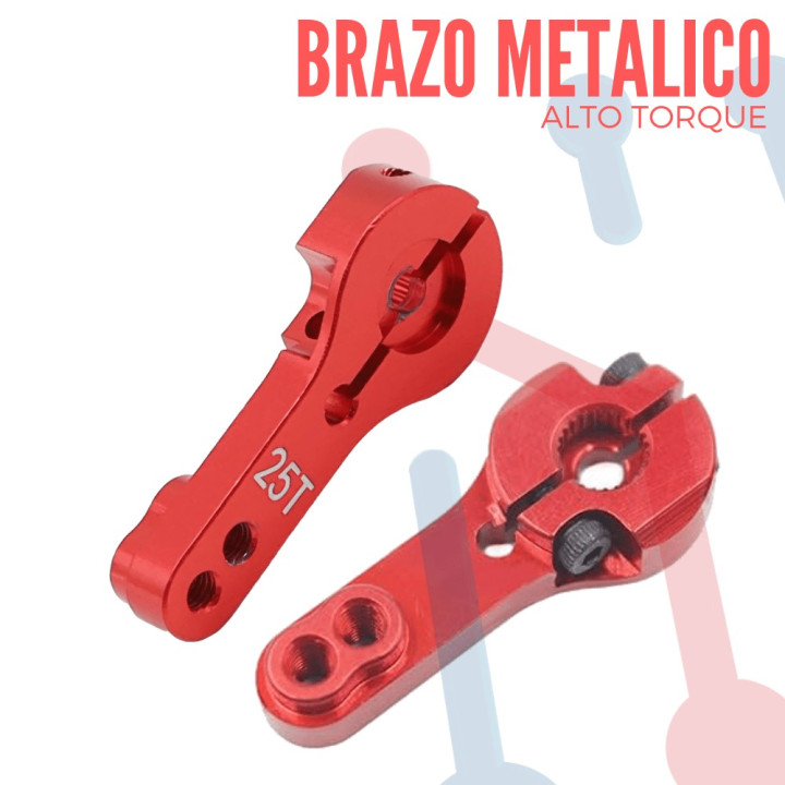 Servo Brazo metálico de alto torque
