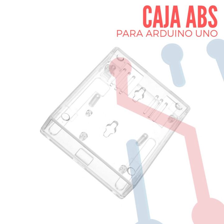 Caja ABS Trasparente Para Arduino Uno
