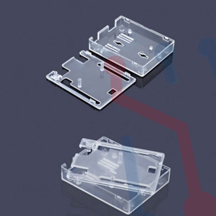 Caja ABS Trasparente Para Arduino Uno