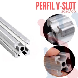 Perfil V-SLOT 2020 (100CM)