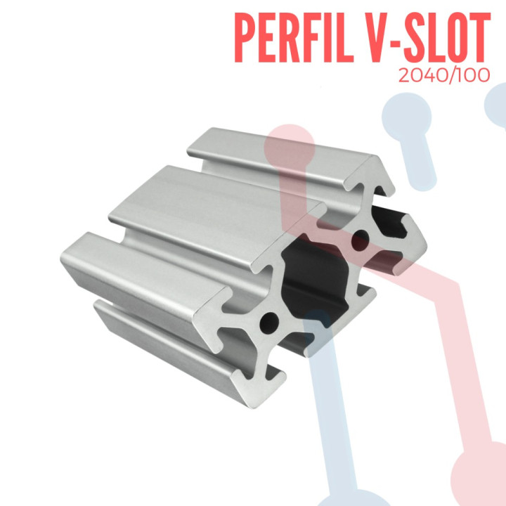 Perfil V-SLOT 2040 (100CM)