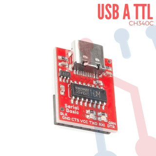 Conversor  USB a  TTL  a 3.3V y 5V