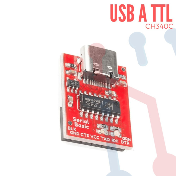 Conversor  USB a  TTL  a 3.3V y 5V