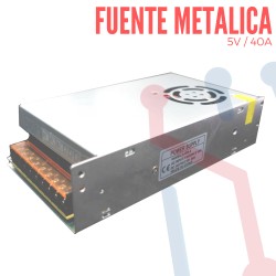 Fuente Suicheada 5V 40A 200W