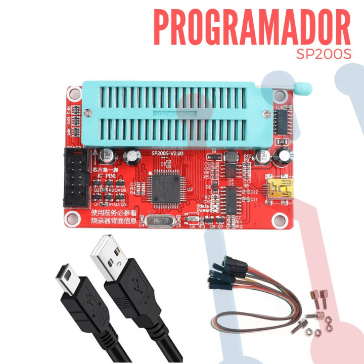 Programador AVR, SST y Memorias EEPROM SP200S