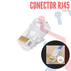 Conector RJ45 CAT6