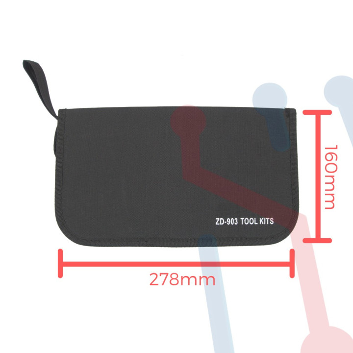 Kit de Herramienta 17 Piezas (ZD-965)