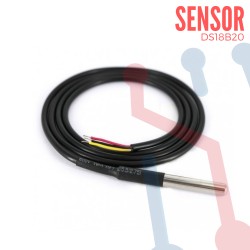 Sensor de Temperatura DS18B20 en Sonda