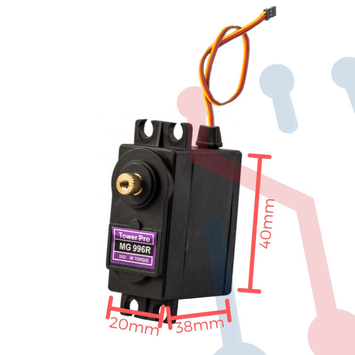 Servomotor Estandar de Alto Torque MG996R