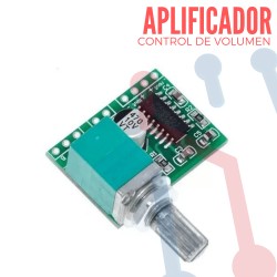 Amplificador Control de Volumen 2X3W (PAM8403)