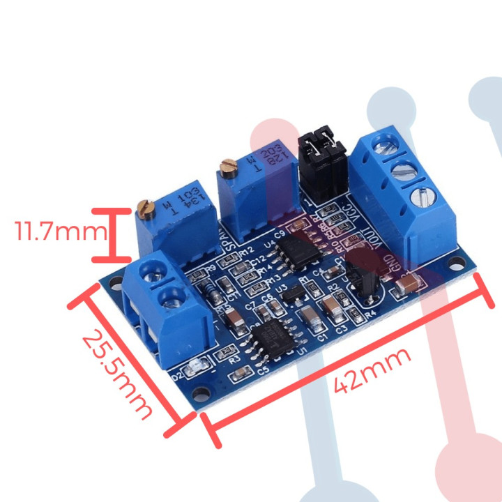 Convertidor Corriente a Voltaje 0-20mA a 0-5V