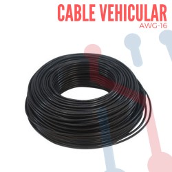 Cable Vehicular AWG 20 Negro X Metro