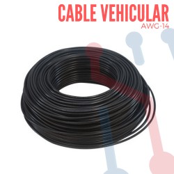 Cable Vehicular AWG 20 Negro X Metro