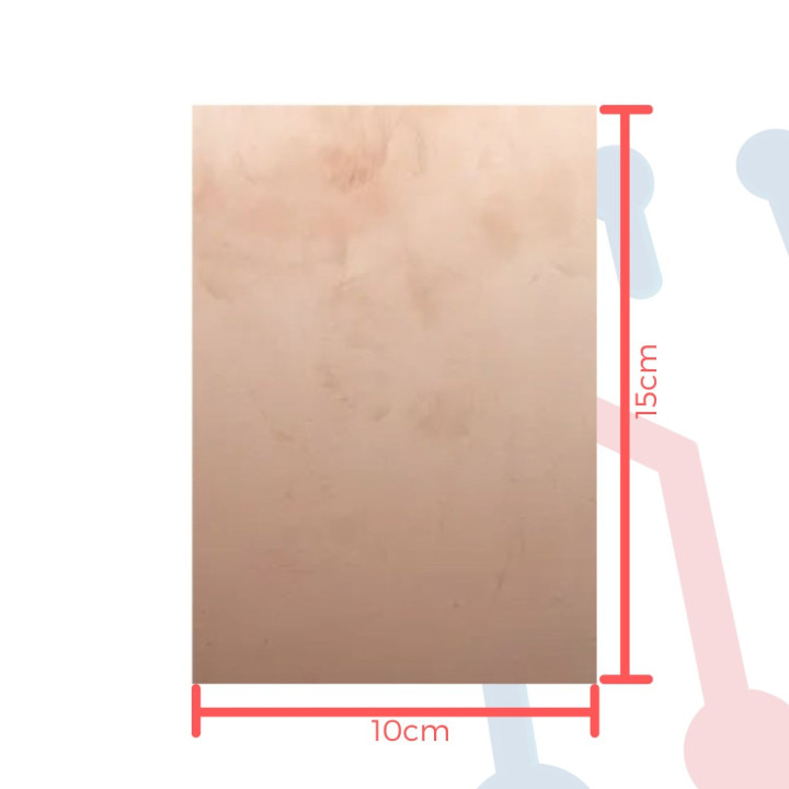 Lamina Cobrizada en Baquela 10X15