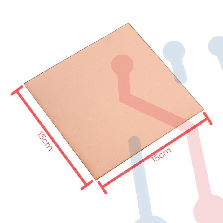 Lamina Virgen en  Fibra de Vidrio 15x15cm