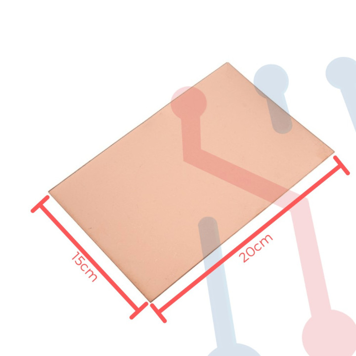 Lamina Virgen en  Fibra de Vidrio 15x20cm Doble Capa