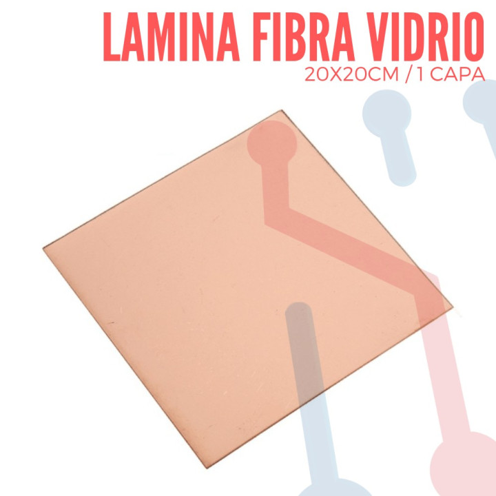 Lamina Virgen en  Fibra de Vidrio 20x20cm