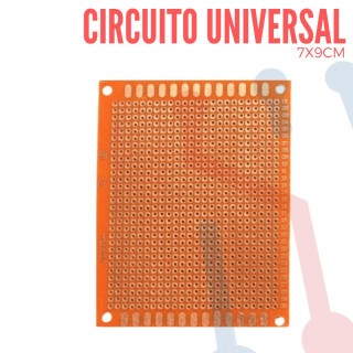 Circuito Impreso Universal 7x9cm
