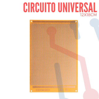 Circuito Impreso Universal 12X18cm