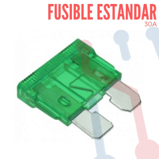 Fusible Medida Estandar para Carro 30 Amperios