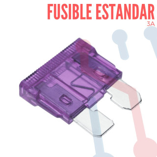 Fusible Medida Estandar para Carro 3 Amperios