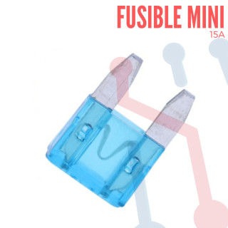Fusible Mini para Carro 15 Amperios