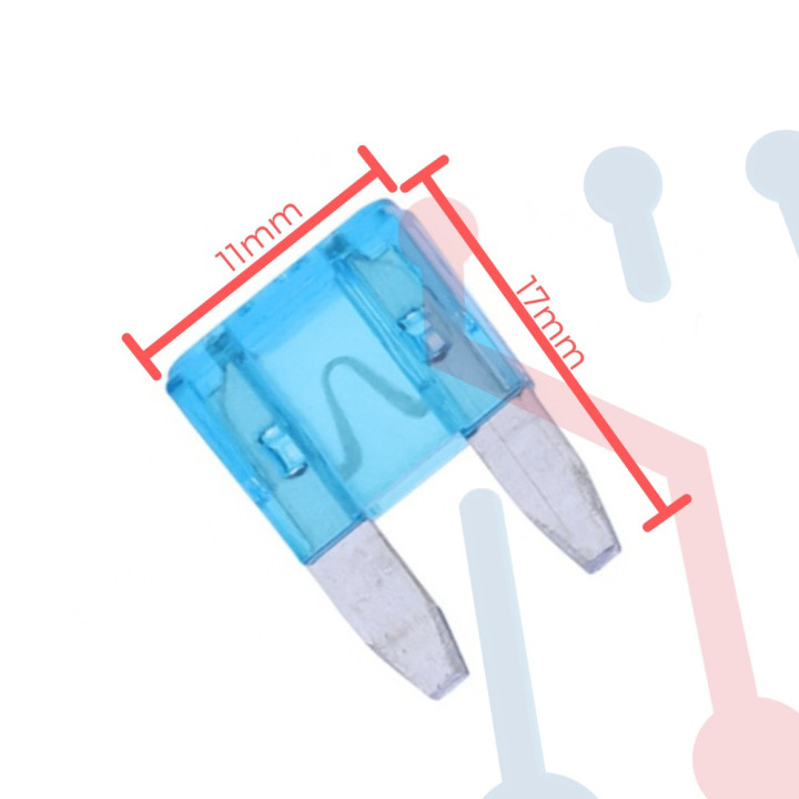 Fusible Mini para Carro 15 Amperios