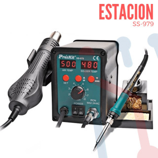Estación de Soldadura 2 en 1 SS-979