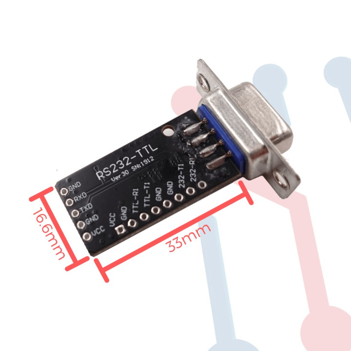 Módulo de Comunicación RS232 a TTL