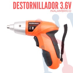 Destornillador Inalámbrico 1/4" 3.6V