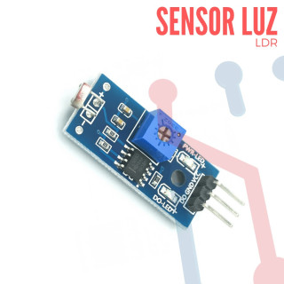 Tarjeta sensor de luz LDR