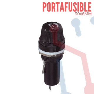 Portafusible de Chasis 30x6mm