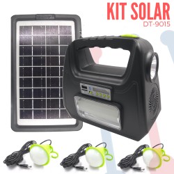 Kit de Iluminación Solar 10W