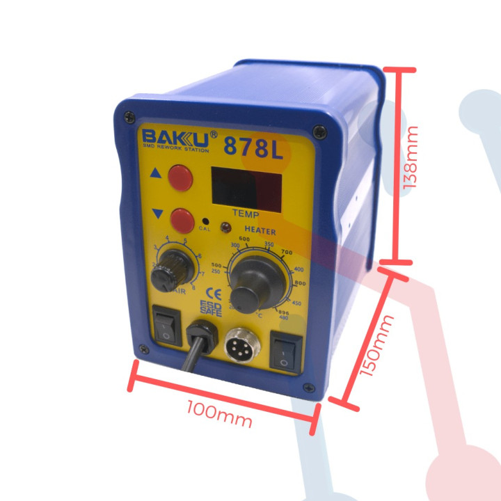 Estación de Soldadura 2 en 1- 878L