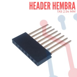 Header Hembra para Shield Arduino 8 Pin