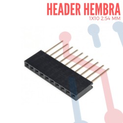 Header Hembra para Shield Arduino 10 Pin