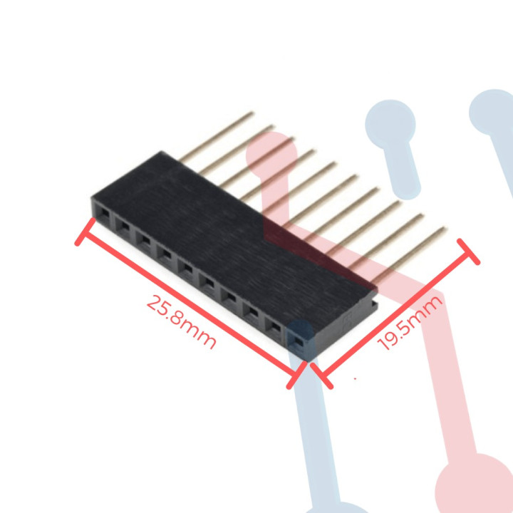 Header Hembra para Shield Arduino 10 Pin