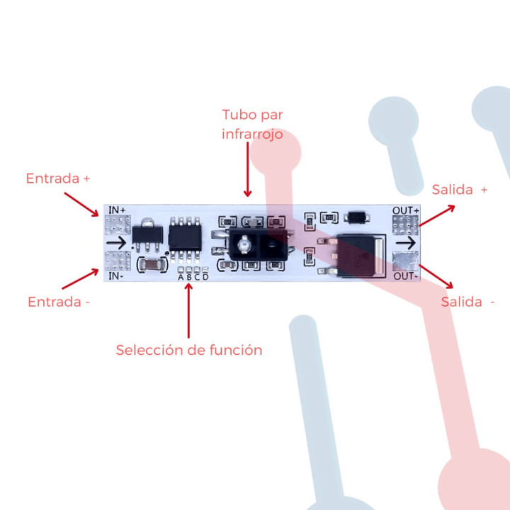 Sensor de Barrido de Corta Distancia (6 en 1)