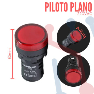 Piloto Rojo 110VAC